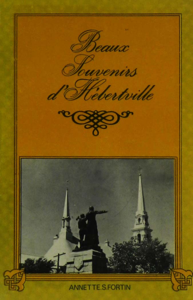Page couverture du livre Beaux souvenirs d'Hébertville
