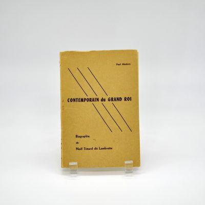 Page couverture du livre Contemporain du Grand roi