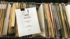 Traitement de documents administratifs. Archives de la Société historique du Saguenay