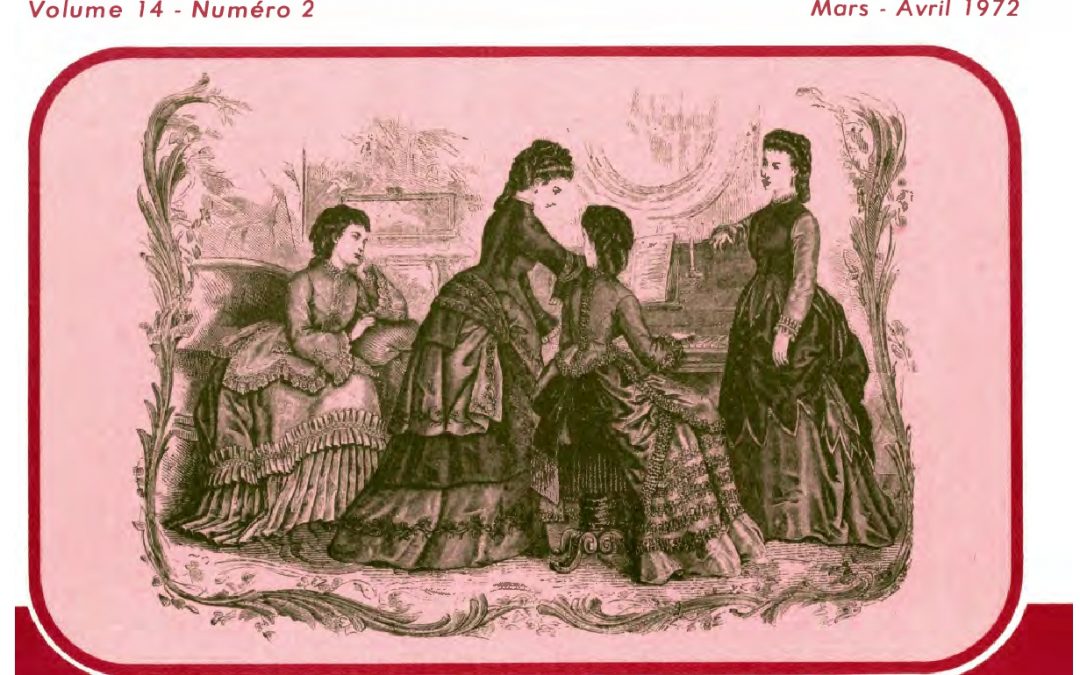 Saguenayensia, Volume 14, no 02, 1972Varia