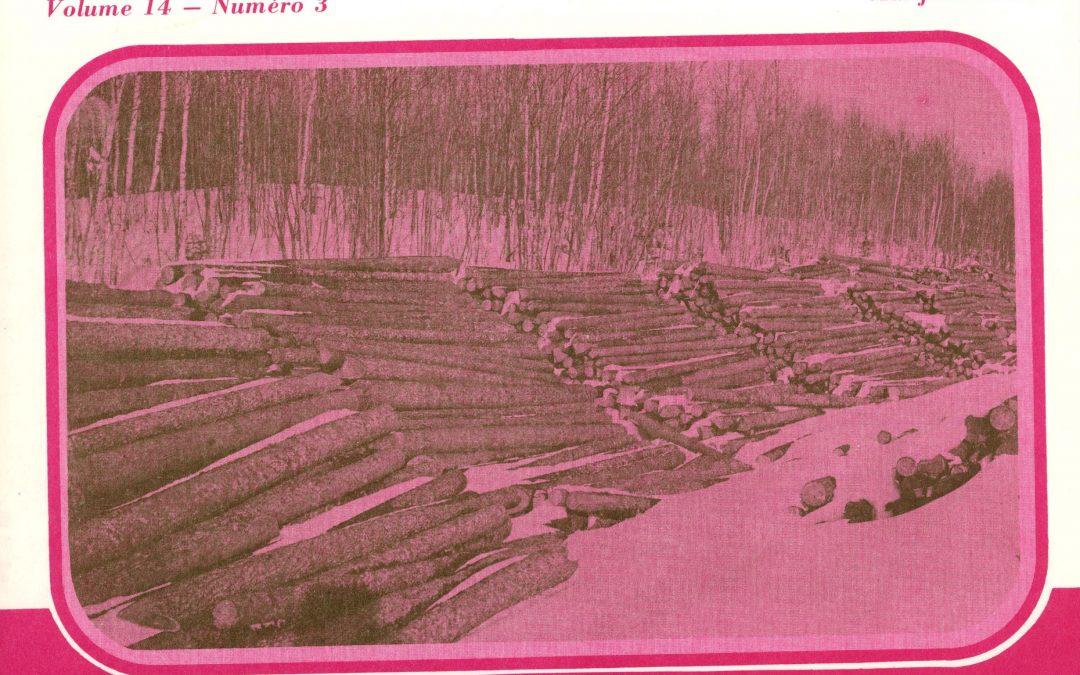 Saguenayensia, Volume 14, no 03, 1972Varia