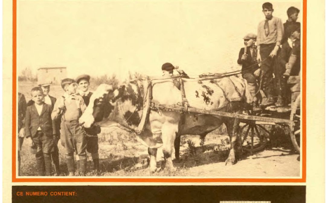 Saguenayensia, Volume 20, no 02, 1978Varia