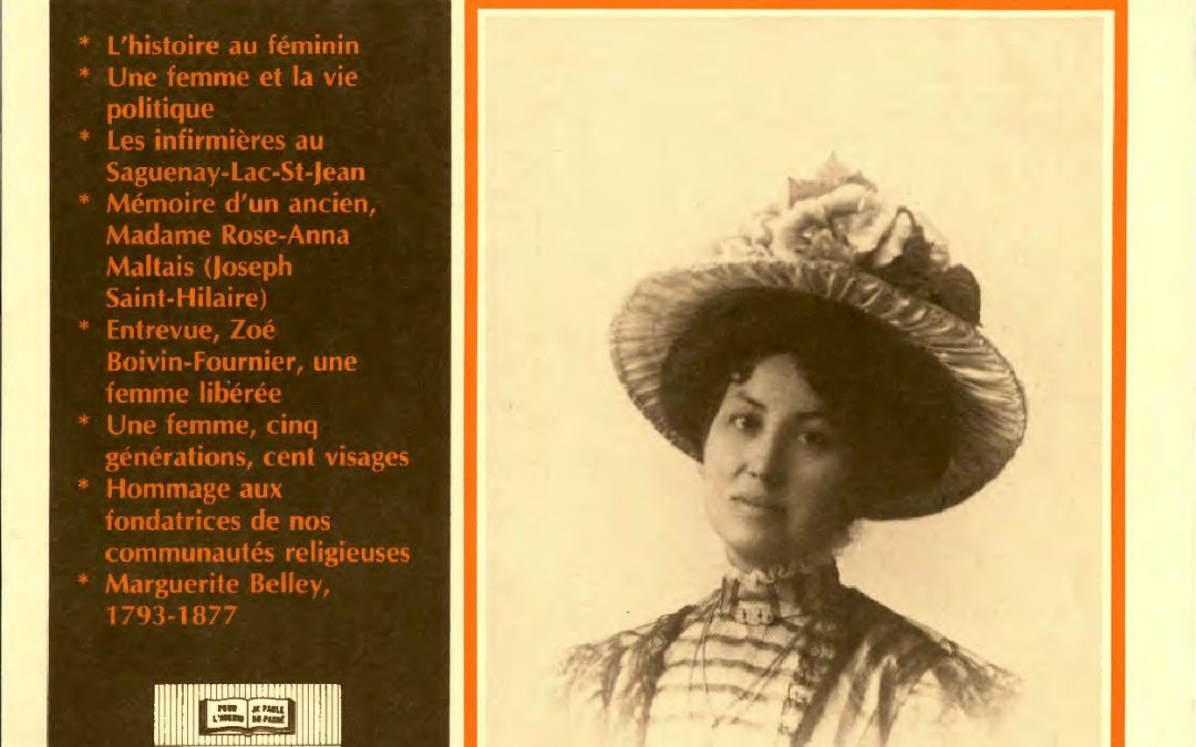 Saguenayensia, Volume 23, no 01, 1981Varia