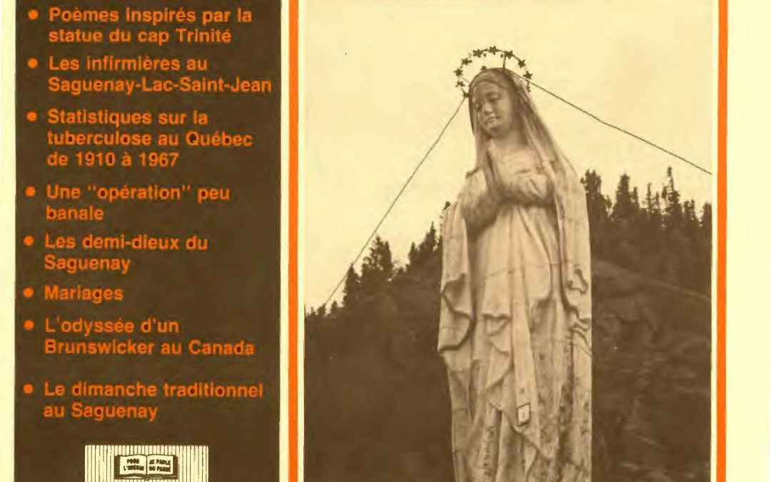 Saguenayensia, Volume 23, no 02, 1981Varia