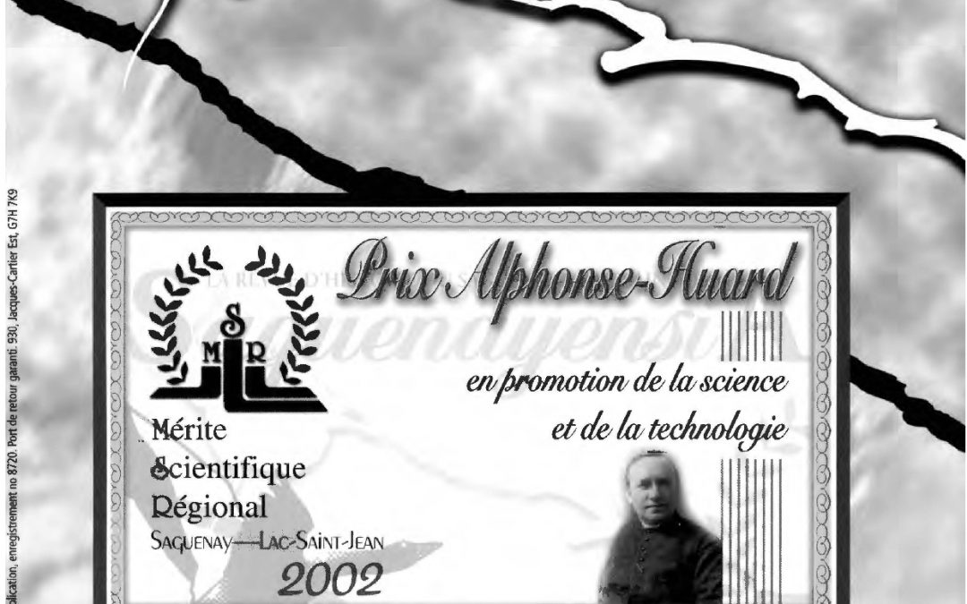 Saguenayensia, Volume 44, no 03, 2002Varia