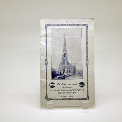 25e anniversaire de la fondation de la paroisse du Sacré-Cœur, Chicoutimi-Ouest, 18 et 19 août 1929