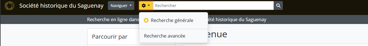 Recherche avancée