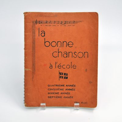 La bonne chanson à l'école : 4e, 5e, 6e, 7e années - Abîmé