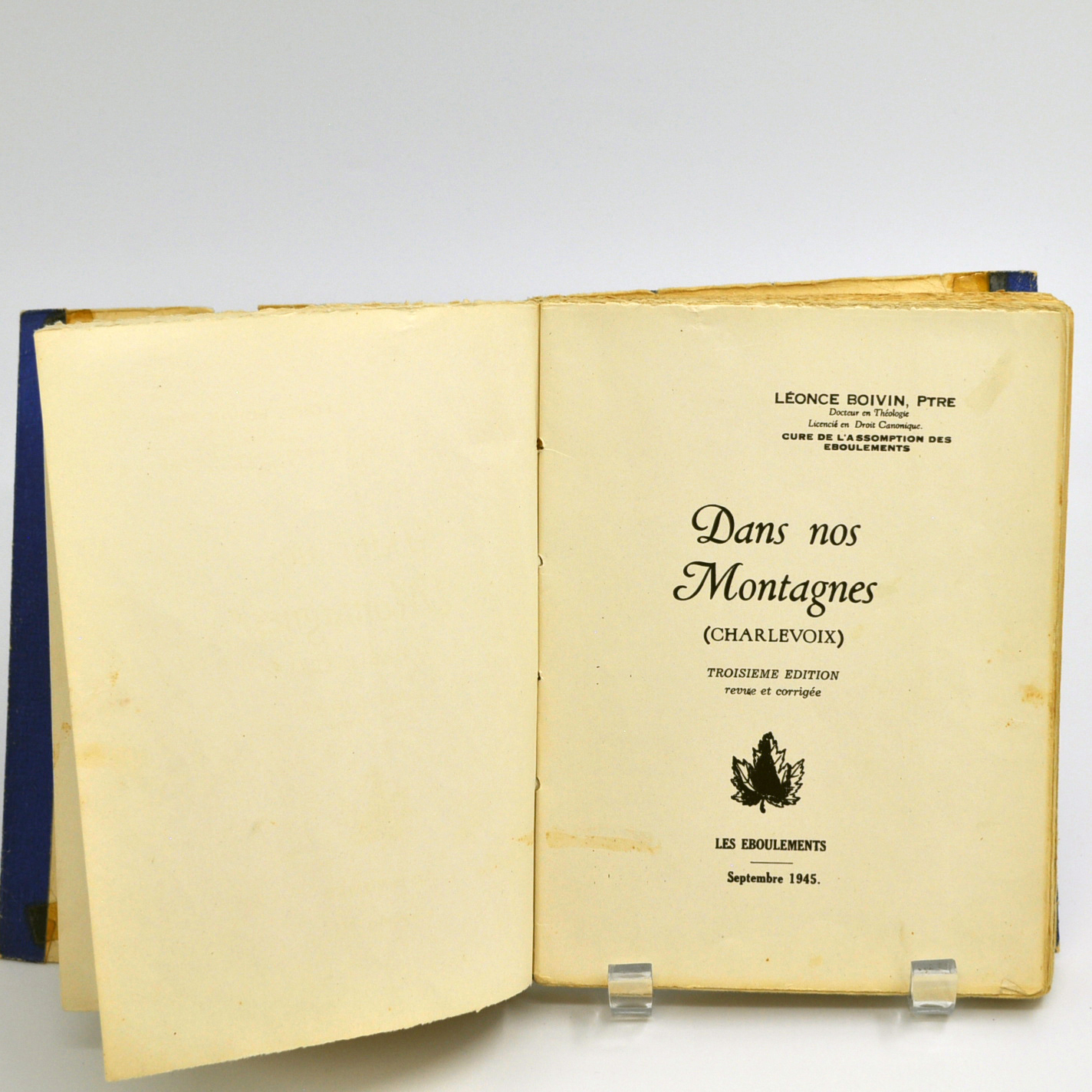 Dans nos montagnes (Charlevoix) - 3e édition