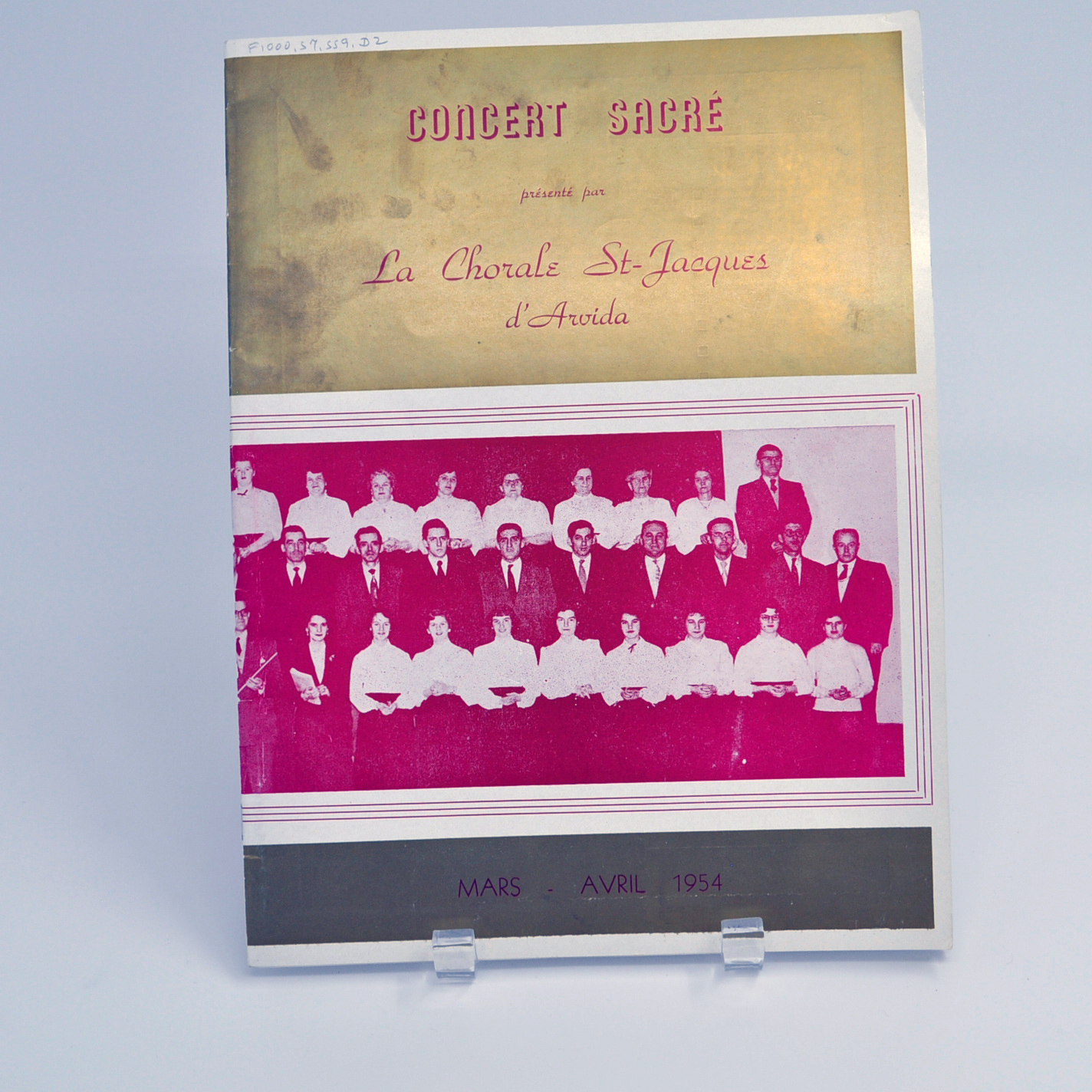 Concert sacré présenté par la Chorale Saint-Jacques d'Arvida